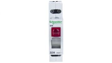 Schneider Modularno odklopno stikalo 32A 1P iSW z rdečo lučko A9S61132