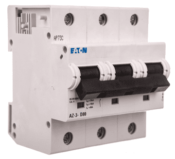 Eaton Odklopnik 3P D 80A 20kA AC AZ-3-D80 211824