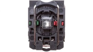 Schneider 2-pozicijsko stikalo, gumb 22 mm, zeleno, 1NO, 1NC, nepovratno, z osvetlitvijo ozadja XB5AK123B5