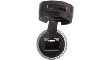 Vtičnica RJ45 Ethernet priključek (zaščiten) 22 mm IP65 LPCD06