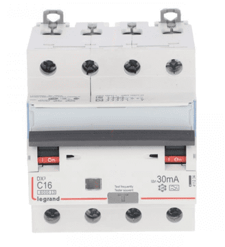 LEGRAND Diferencialno stikalo 4P 16A C 0,03A tip A P314 DX3 411234