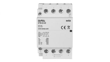 Zamel Modularni montažni kontaktor 63A 4 Z 230V AC STM-63-40 EXT10000299