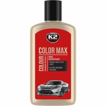 Elle K2 BARVNI VOSEK ZA SIJAJ IN ŠČITO COLOR MAX 250 RDEČA 250 ML