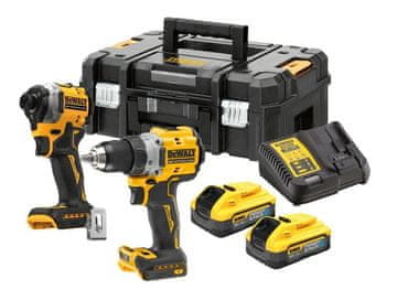 DEWALT KOMPLET 18V DCK2051H2T (DCD800, DCF850) 2x5.0Ah POWERSTACK TSTAK
