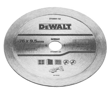 DEWALT DIAMANTNI DISK 76 mm x 9,6 mm ZA DCS438
