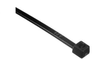 Kabelska vezica 2,5 mm 120 mm črna UV 120/2,5 OZC 25-120 25.102 /100 kosov/
