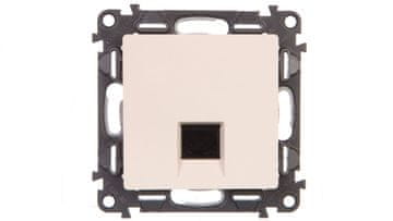 LEGRAND VALENA LIFE 1xRJ45 cat.5e UTP vtičnica kremne barve 753240