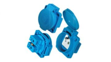 Pawbol Vtičnica z/brez 16A 250V GZ-16 IP54 D.3153