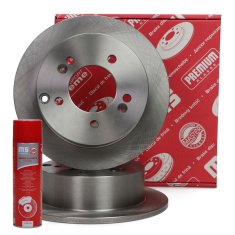 ZAVORNI DISKI zadnji 24011003181-PCS-MS | 2 kosa
