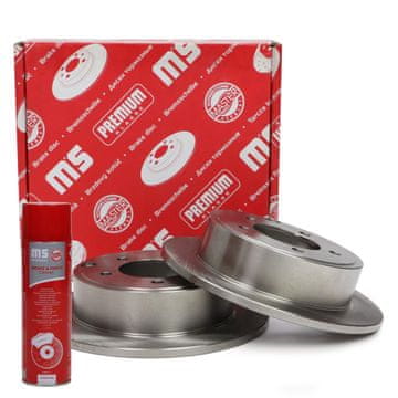ZAVORNI DISKI zadnji 24011003631-PCS-MS | 2 kosa