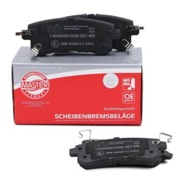 ZAVORNE OBLOGE ZADNJE INFINITI QX56, QX80; NISSAN PATROL VI (Y62)