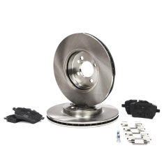ZAVORNI DISKI + OBLOGE spredaj MINI (R55, R56, R57, R58, R59)