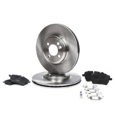 ZAVORNI DISKI + OBLOGE spredaj MINI (R55, R56, R57, R58, R59)