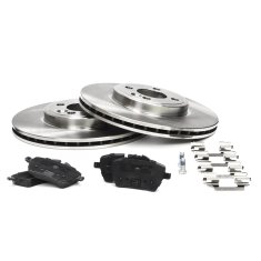 ZAVORNI DISKI + OBLOGE spredaj MINI (R55, R56, R57, R58, R59)