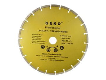 Premer diska 300x8x32mm segment GEKO PROFI (10)