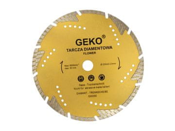 Diamantni disk 230 mm "cvet" GEKO PROFI (25/40)