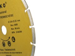 Segmentni disk premera 230 mm. GEKO PROFI(25)