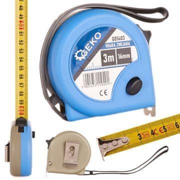 Mera 3mx16mmx0.115mm barva GEKO (12/120)