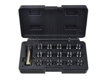 Komplet za popravilo navoja in svečk, 16-delni. M14X1,25 (20)