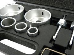 Komplet volframovih luknjastih žag 22-73 mm 9-delni (24)