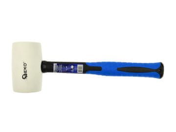Gumijasto kladivo 16 OZ/600G/ belo stekleno vlakno Geko Premium (24/48)