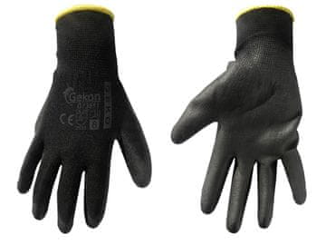 Zaščitne rokavice GEKO velikost 8/črne/(12/300)