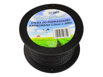 Valovita nit za kosilnico 2,0 mm x 300 m (8/12)