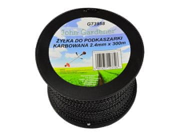 Valovita nit za kosilnico 2,4 mm x 300 m (8)
