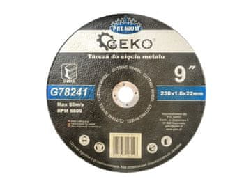 GEKO PREMIUM 230x1.6 Rezalna plošča za nerjaveče jeklo (5/25/100)