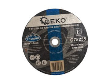 GEKO PREMIUM rezalni disk iz nerjavečega jekla 230x2.0 (25/100)