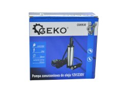 Potopna oljna črpalka 12V/230V 38mm (40/50)