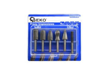 6-delni rezalniki s steblom 6-12,7 mm (100)