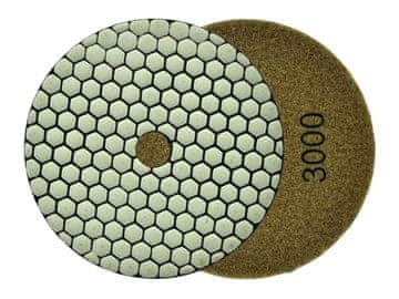 Polirni disk za suho brušenje kamnitih izdelkov 125 mm GR3000 (25/250)