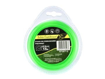 Petkotna nit za kosilnico 2,0 mm x 15 m (10/120)
