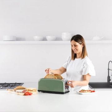 Taurus Taurus Vintage toaster, 1500 W, oliveno zelena