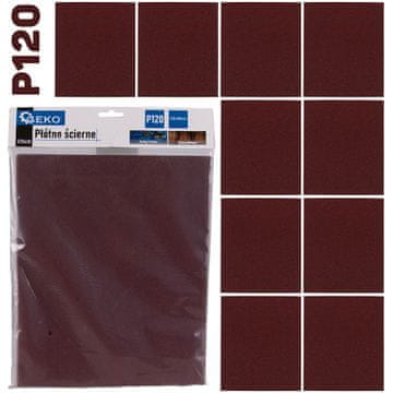 Brusilna tkanina - list 230x280mm P120 (10/500)