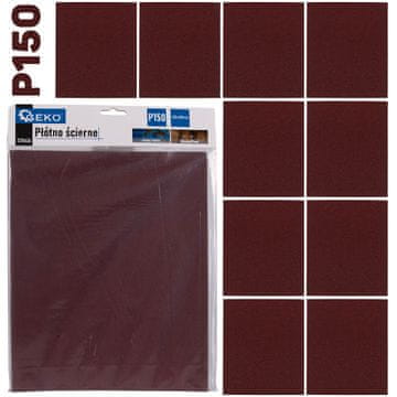 Brusilna tkanina - list 230x280mm P150 (10/500)