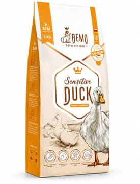 slomart BME Sensitive Duck Small/Medium Mono - suha hrana za pse, 3 kg