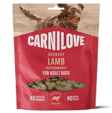 Carnilove CARNILOVE Crunchy Lamb with Cranberries - Pasa priboljški - 200g