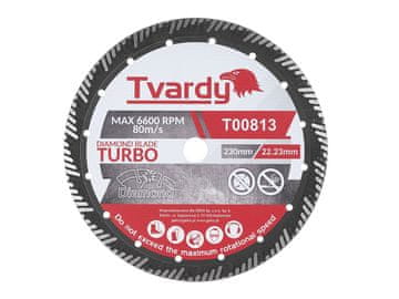 Turbo diamantni disk 230x15x22,23 mm (25)