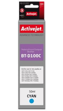 ActiveJet Activejet AB-D100C združljiva kartuša za Brother, cian (50 ml)