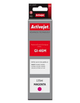 ActiveJet Tiskalniška kartuša Activejet AC-G46M za Canon, nadomestna GI-46M, 135ml, magenta