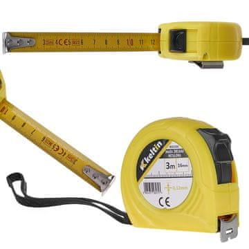 Kovinski merilni trak 3 m x 16 mm x 0,12 mm (120)