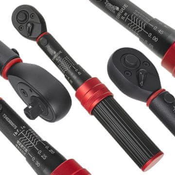 Momentni ključ 1/4" 1-6Nm TVARDY (20)