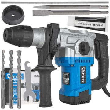 GEKO Udarno kladivo 1010W 4J SDS+ /kovček/ (3)