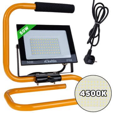 Keltin 50W LED reflektor s konstrukcijskim stojalom in kablom - nevtralno bela 4500K (10)