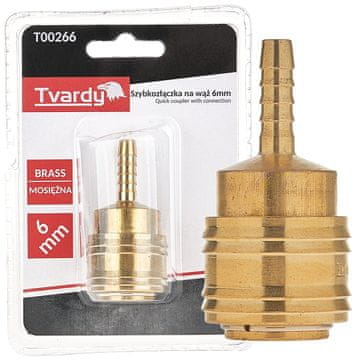 Medeninasti hitri priključek za 6 mm cev, ženski tip (1/10/100)