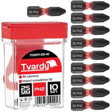 PH2 25 mm S2 udarni nastavek - škatla (10/120)