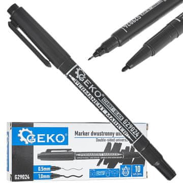 GEKO Univerzalni dvostranski vodoodporni marker (10/240)