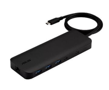 slomart Asus DC-320 USB-C Docking Station 11-v-1, črna